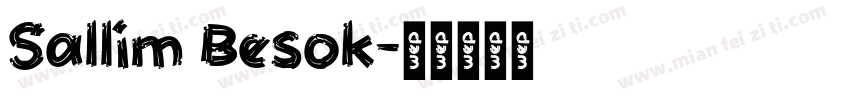 Sallim Besok字体转换